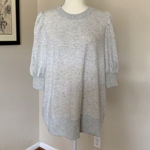 Cute Ava and Viv short sleeve top with pleated sleeve tops. New without tags.